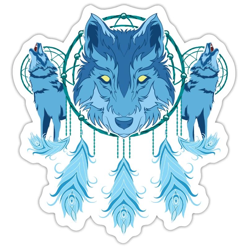 Wolf Traumfänger