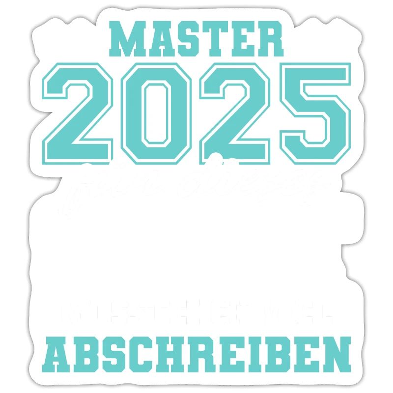 Master 2025 Abschluss Geschenk Studium Absolvent
