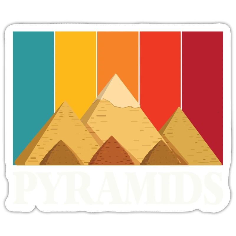 Pyramides Gizeh Egypte Rétro Sphinx