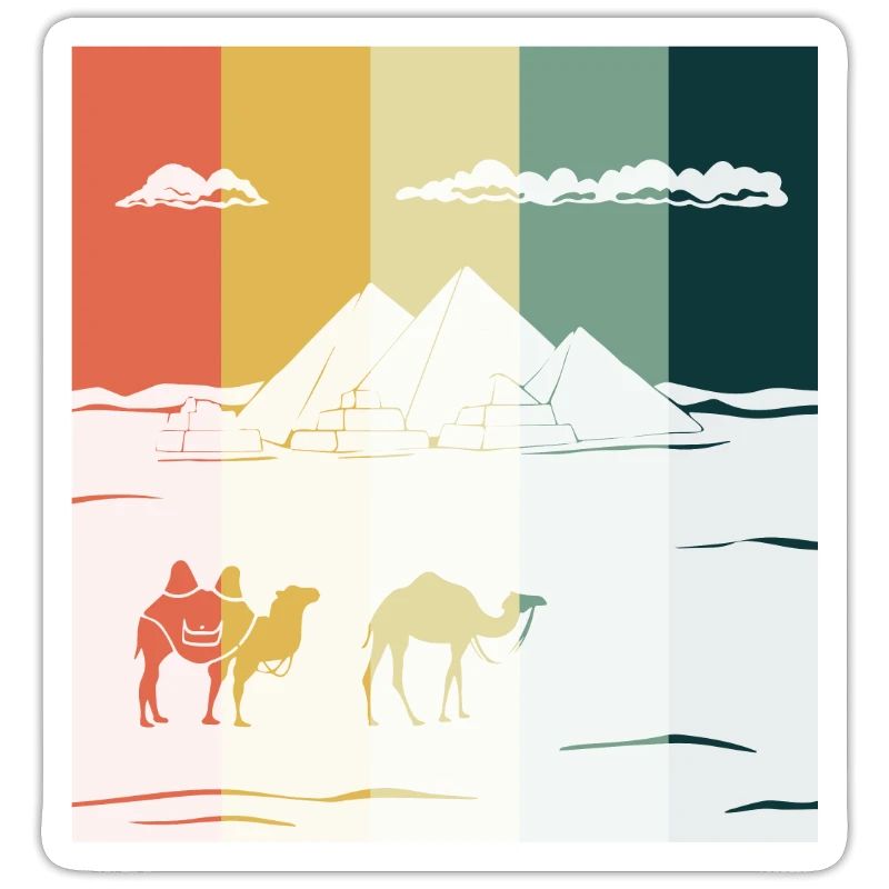 Camel Gizeh Pyramide Egypte Sphinx Anubis