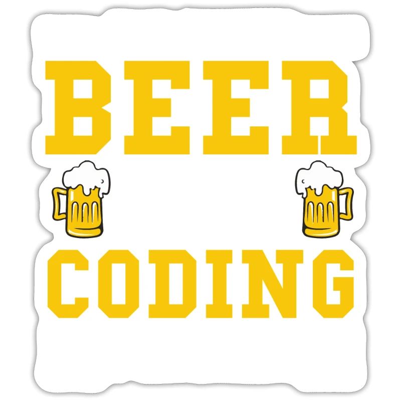 Coding Bier Programmierer Coder Entwickler