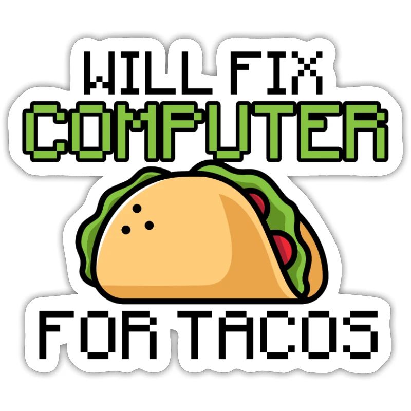 Will fix computer for tacos - circuits
