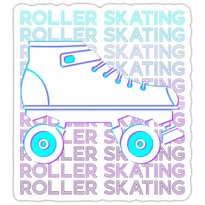 Roller Skating Roller Skaters Roller Skates Retro