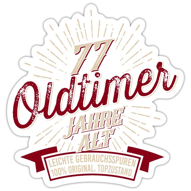 77. Geburtstag Oldtimer