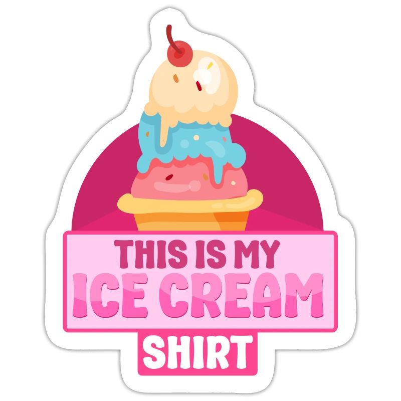 Cornet de crème glacée C’est ma glace