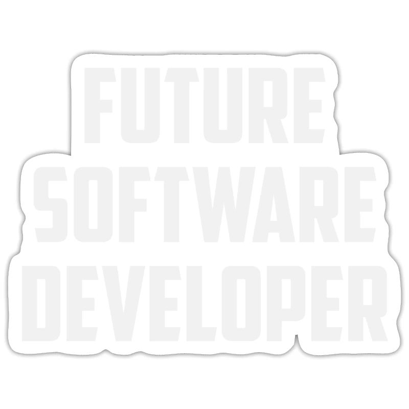 Future Software Developer Computer Nerd