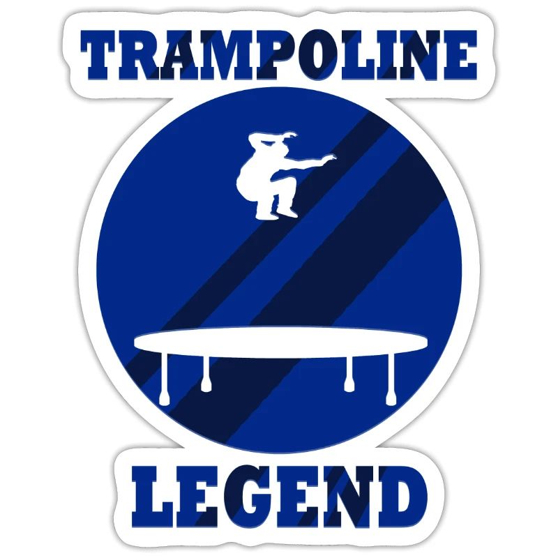 Pull Trampoline Legend Funny Quote