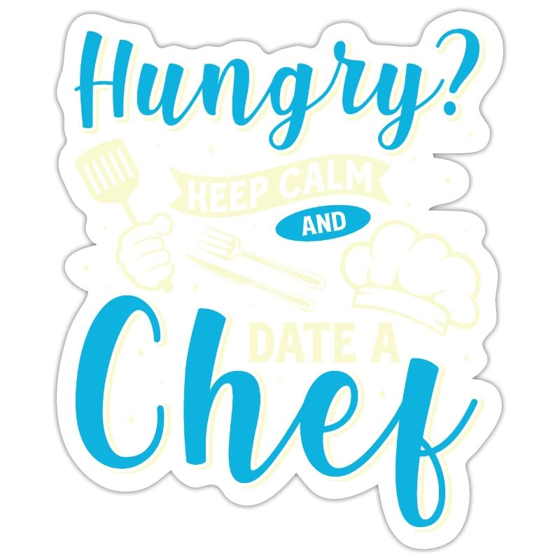 Keep hungry Keep calm Cook Kitchen Cooking Chef's hat