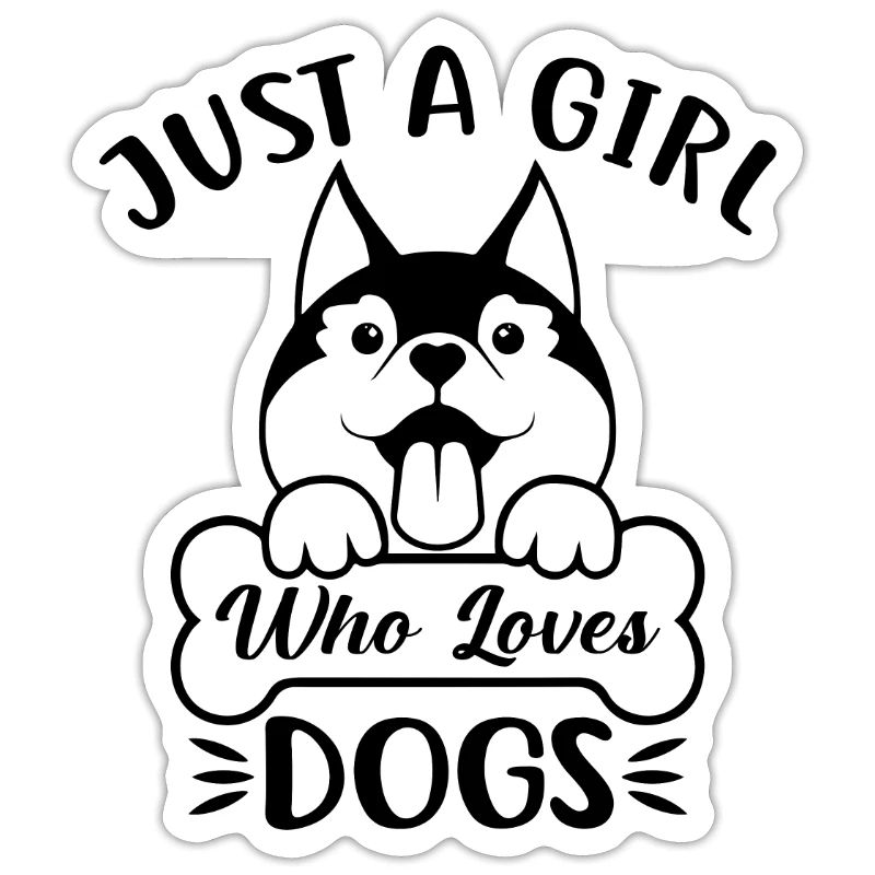 NUR EIN MÄDCHEN, DAS HUNDE LIEBT