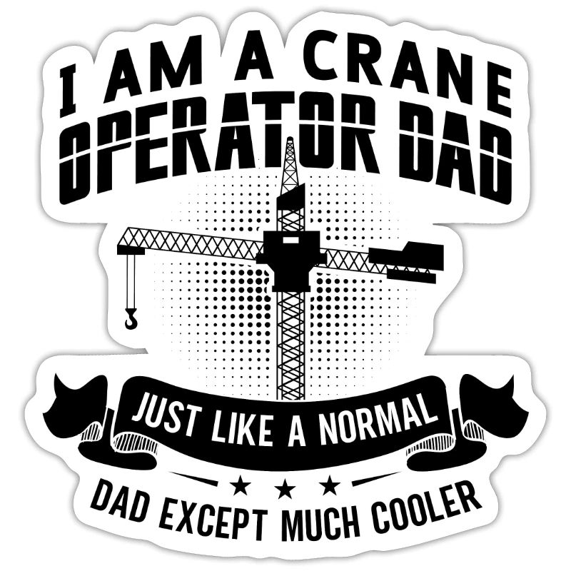 Crane operator Work Construction worker Crane gift idea