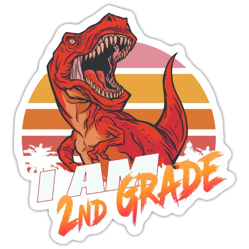 Finally 2nd Grade, Second Grader - T-REX