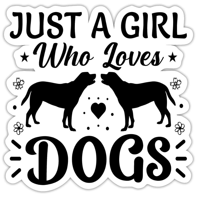 NUR EIN MÄDCHEN, DAS HUNDE LIEBT