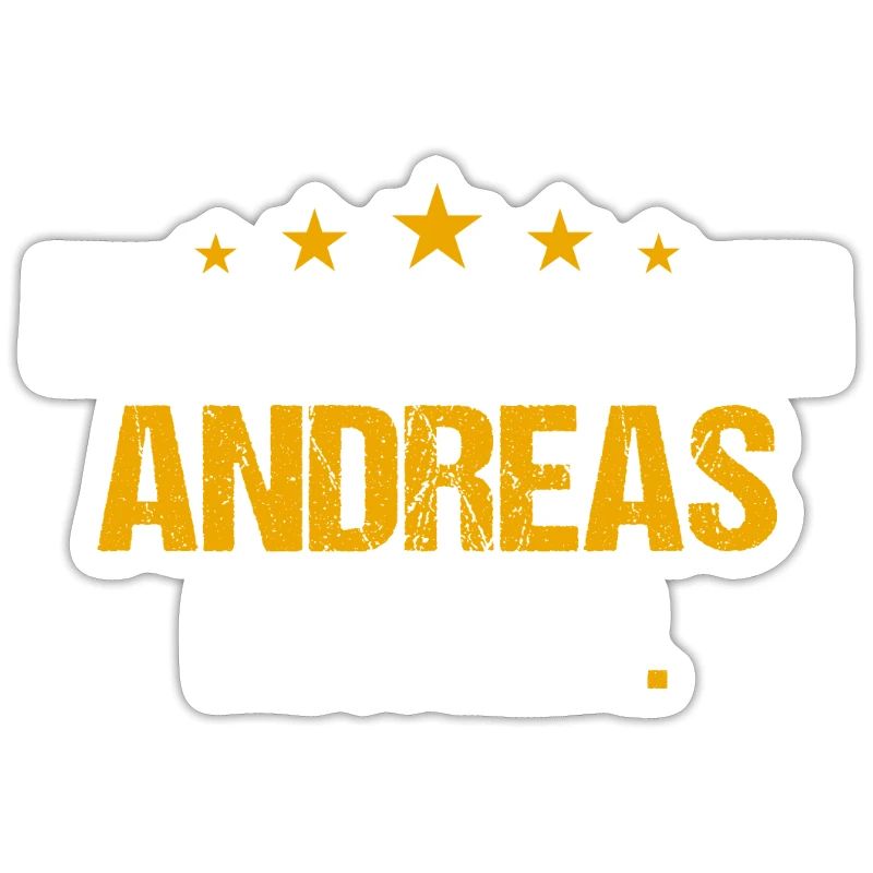 Lass das mal den Andreas machen Name