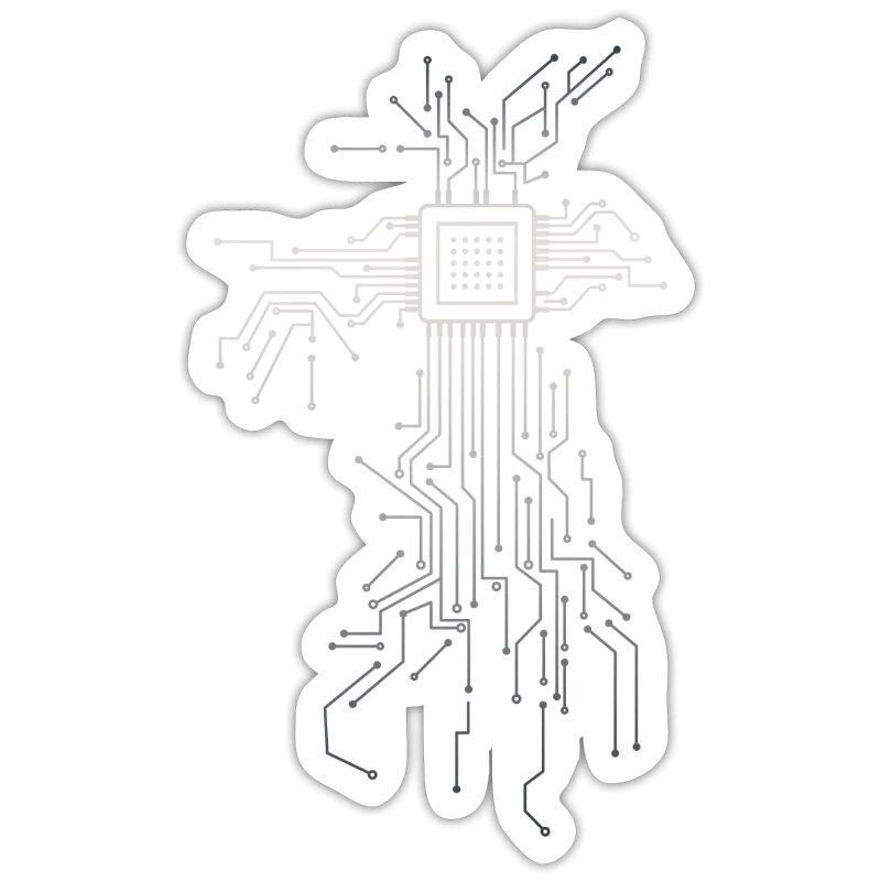 PCB circuit boards layout CPU heart computer admin
