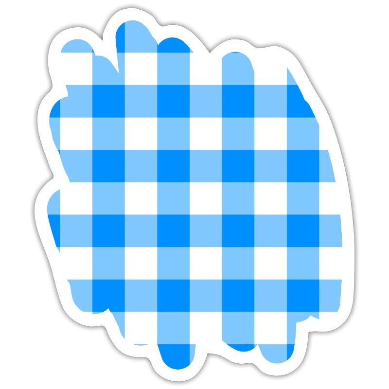 Background Bavarian check pattern