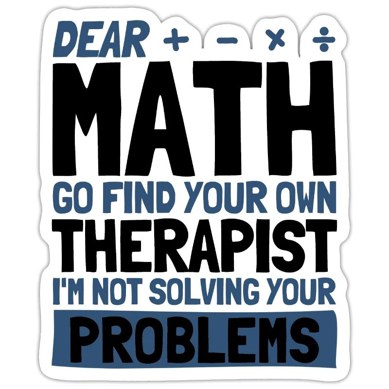 Math Mathématiques Sciences Math Cadeau
