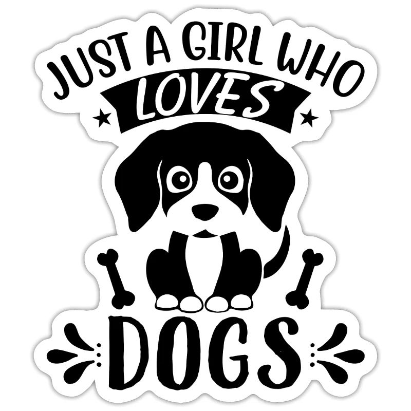 NUR EIN MÄDCHEN, DAS HUNDE LIEBT