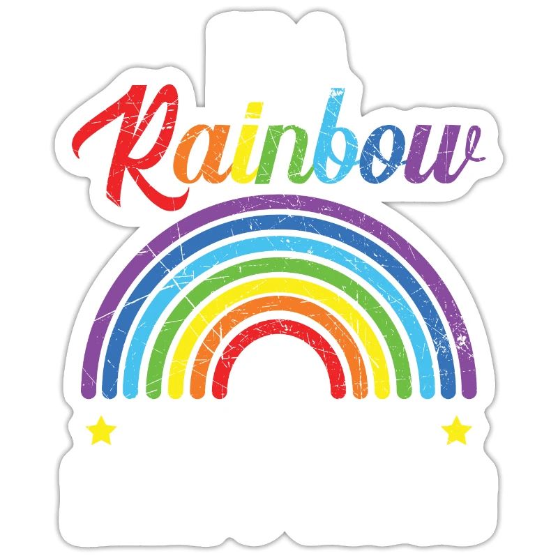 Sei ein Regenbogen in Someone Else's Cloud Rainbow Lover