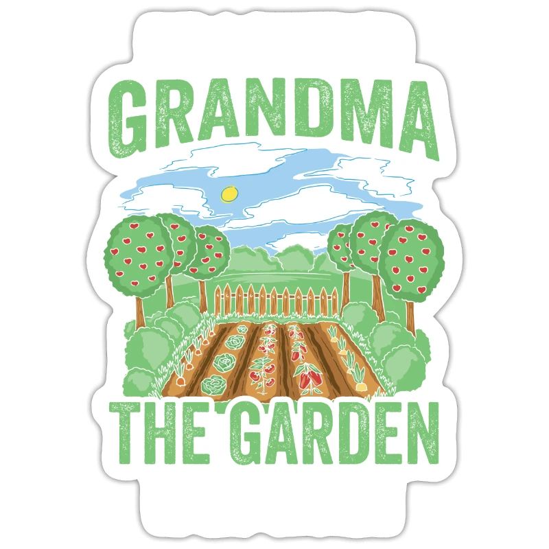 Ich Bin Eine Großmutter Im Ruhestand Garten Oma