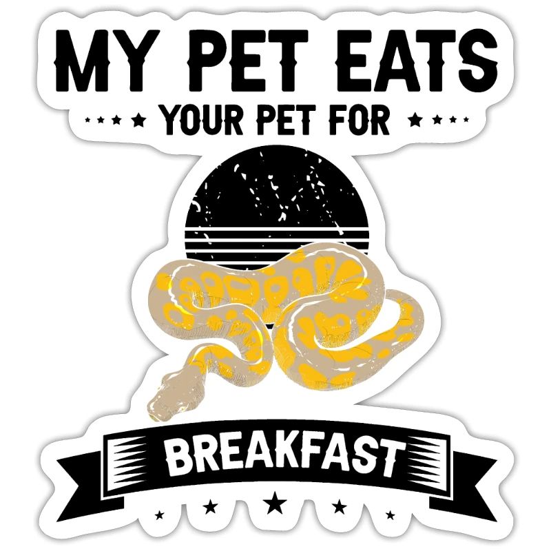 King python design pour les amateurs de serpents