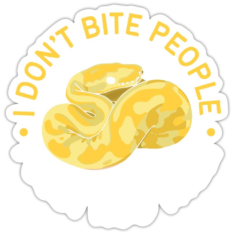 Banana Ball Python Ich Beiße Nicht Ich Umarme Nur