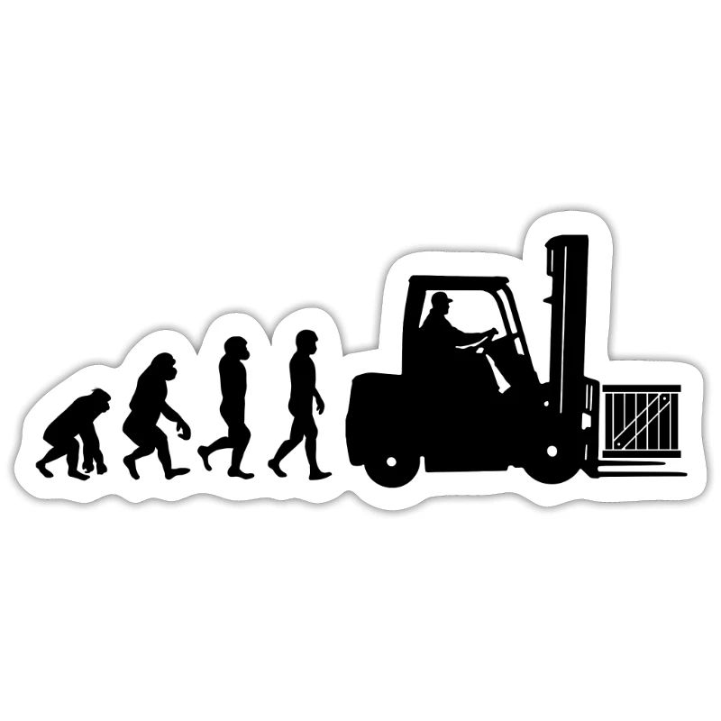 Evolution eines Staplerfahrer