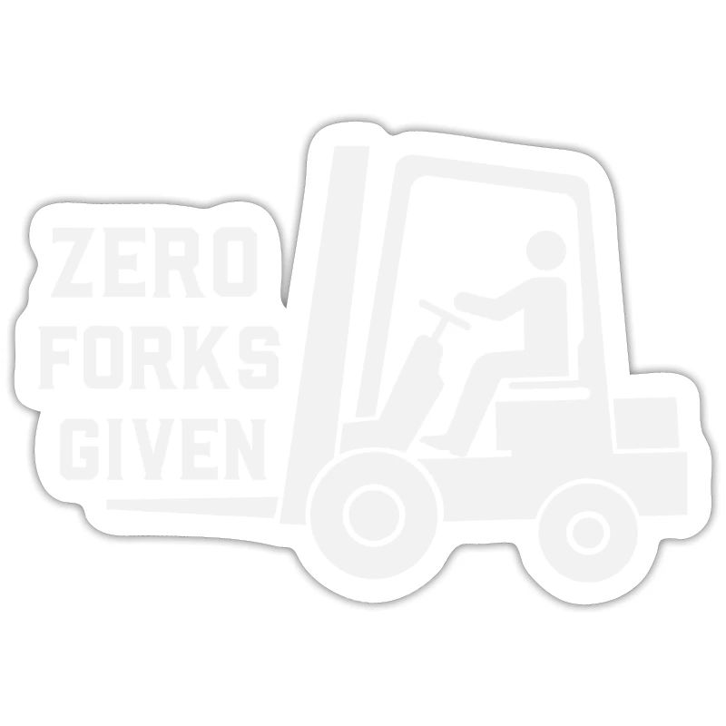Forklift driver operator funny design