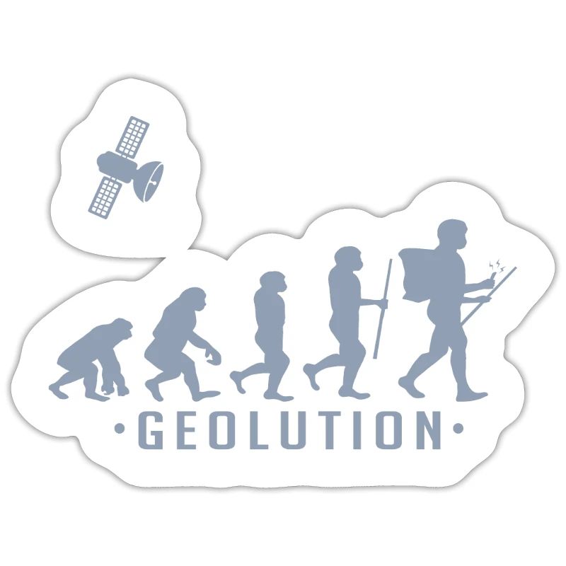 Geocaching evolution Shirt Geolution