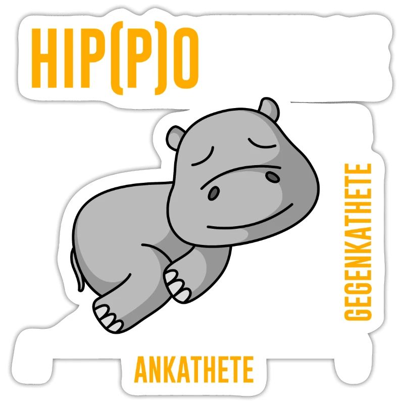 Nieldpferd Hippo Hippotenuse Algebra Math Teacher
