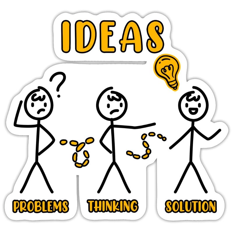 Problème Penser Bâton Figures Solution Penseurs
