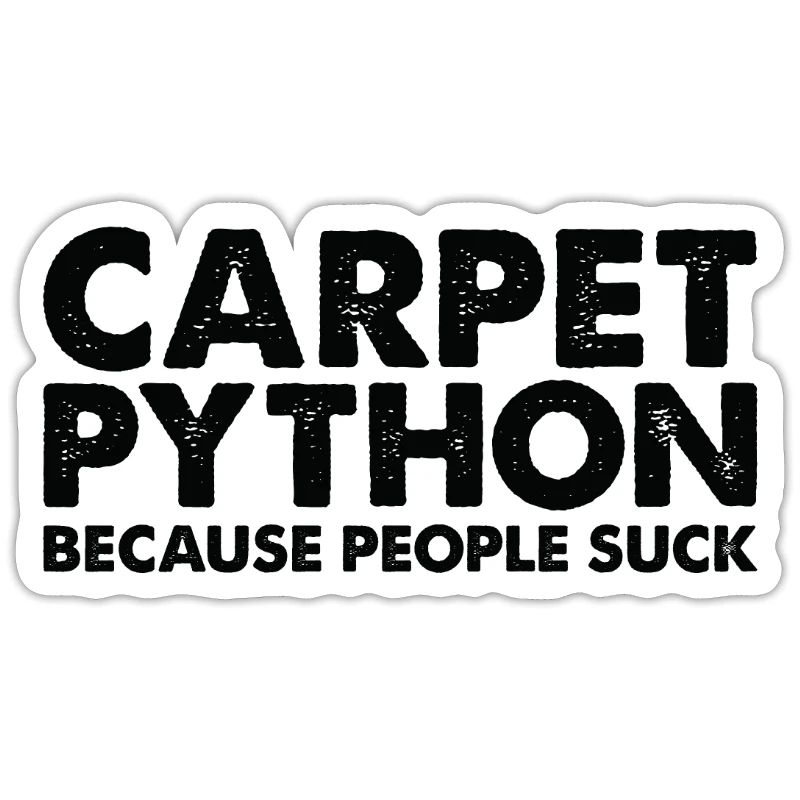 Les gens sucent le tapis python serpent