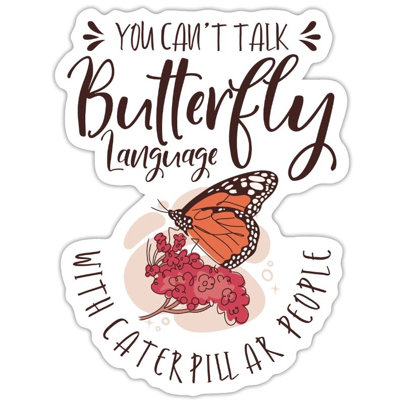 Art céleste Butterfly Talking