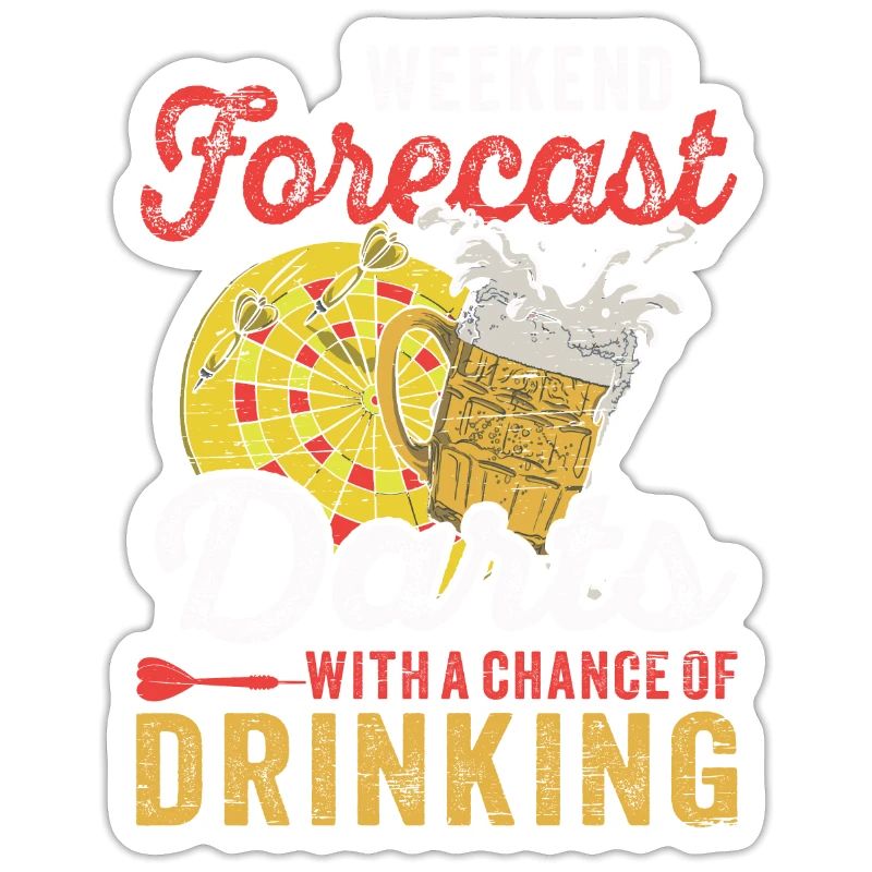 Dart Dartboard Weekend Forecast Darts Drinking