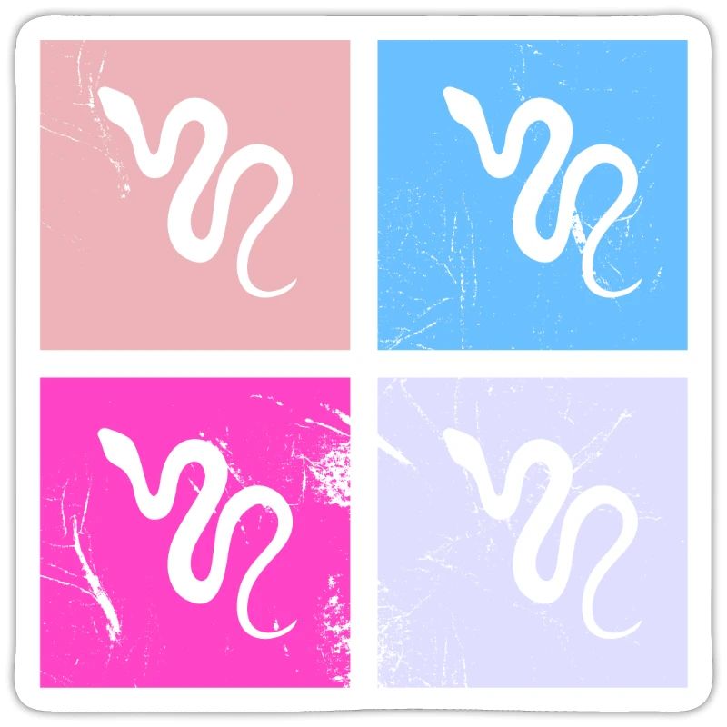 Snake Retro Reptile Python Idée cadeau