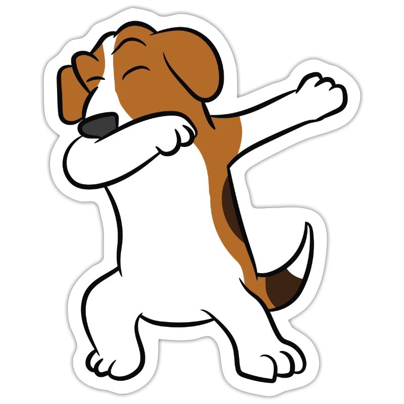 Beagle - Dab, dabbing, dancing