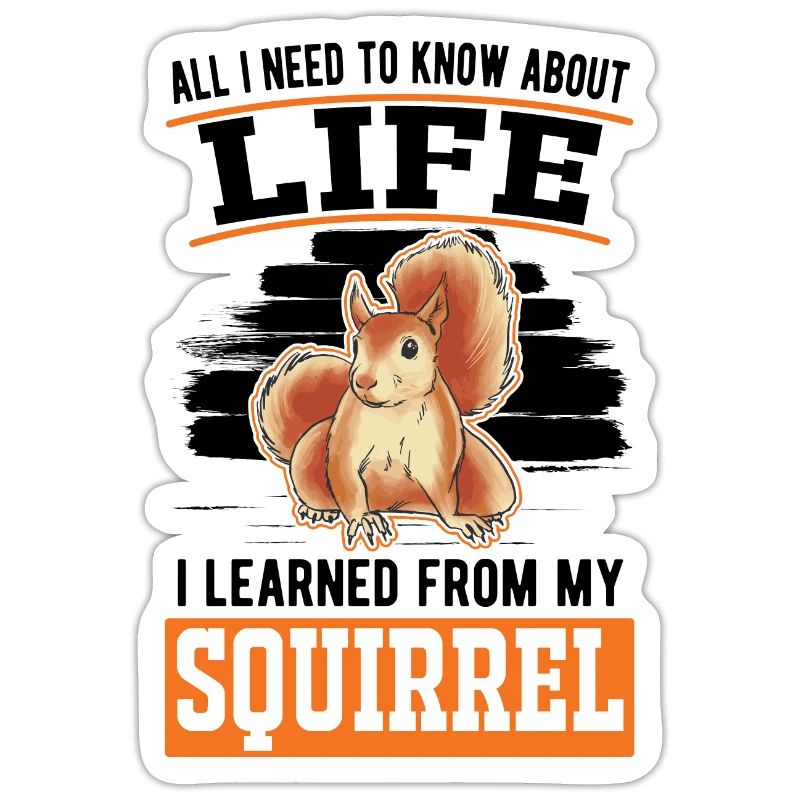 Eichhörnchen Geschenk Grauhörnchen Squirrel