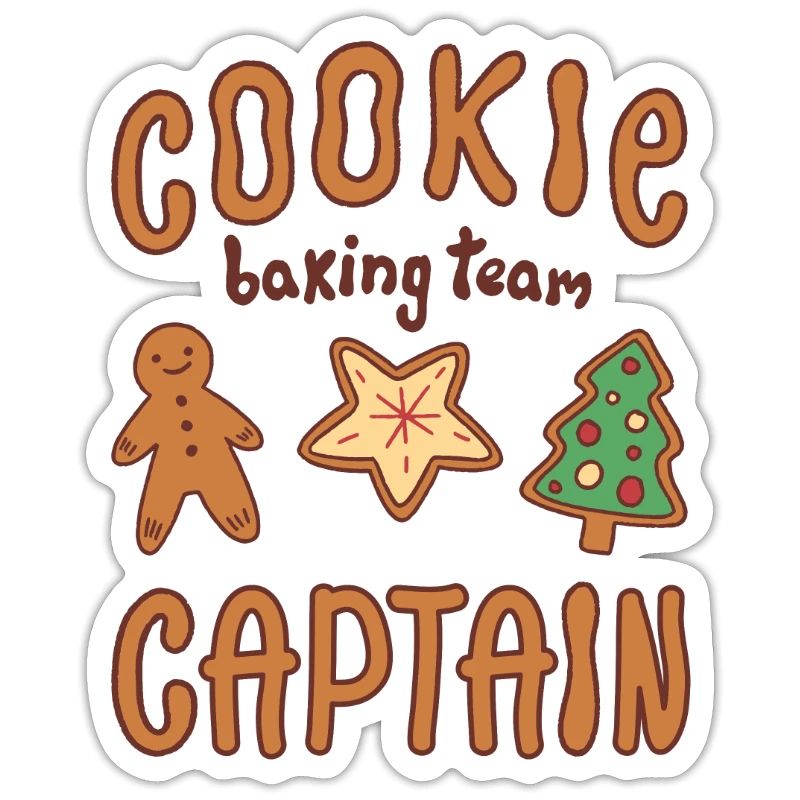 Capitaine de l’équipe de cuisson de biscuits Cookie