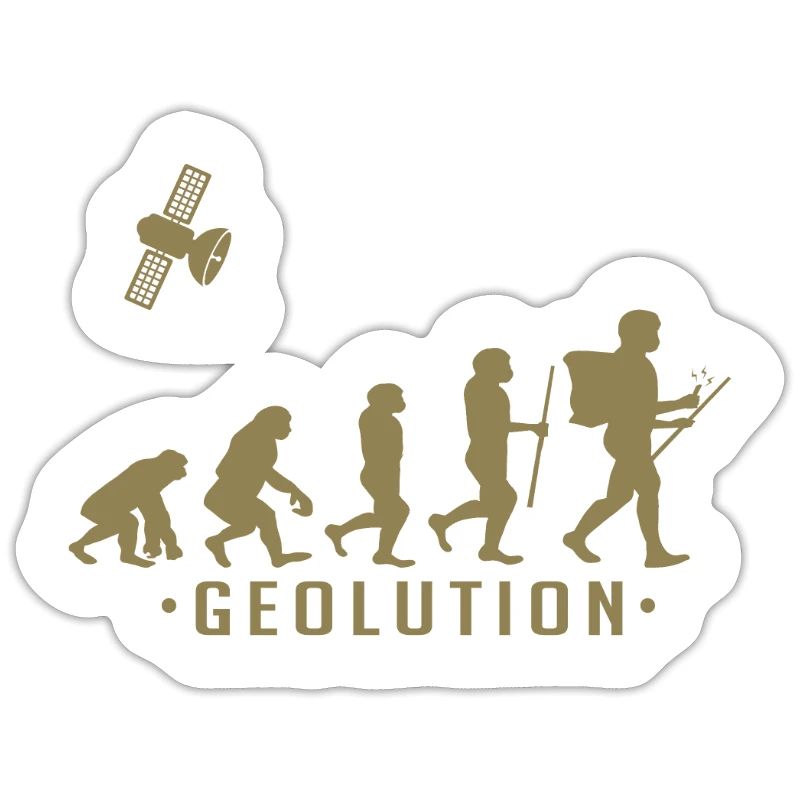 Geocaching evolution Shirt Geolution