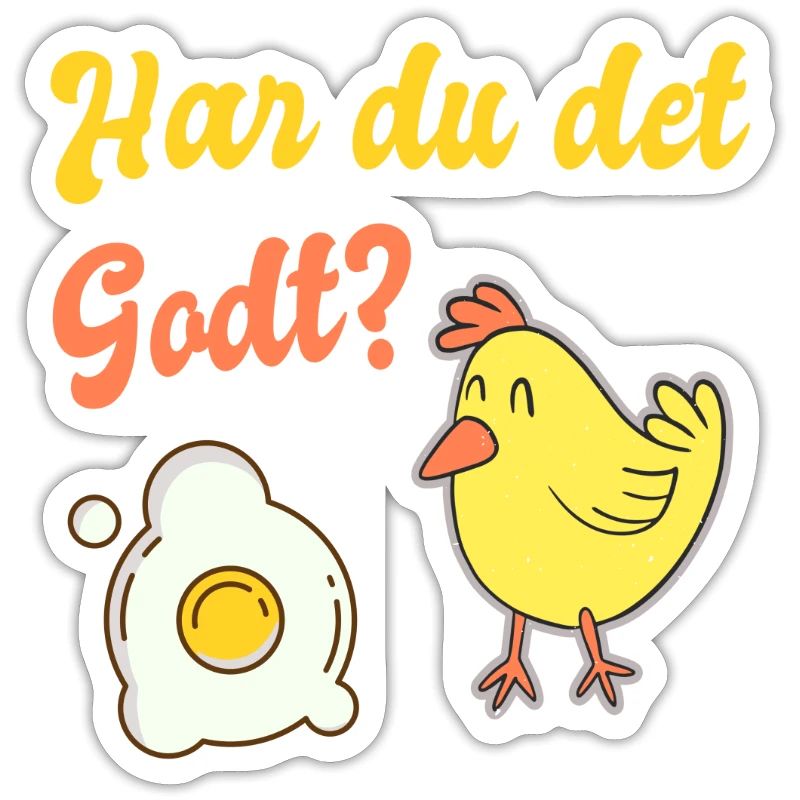 Chick demande à l’œuf: Ça va?