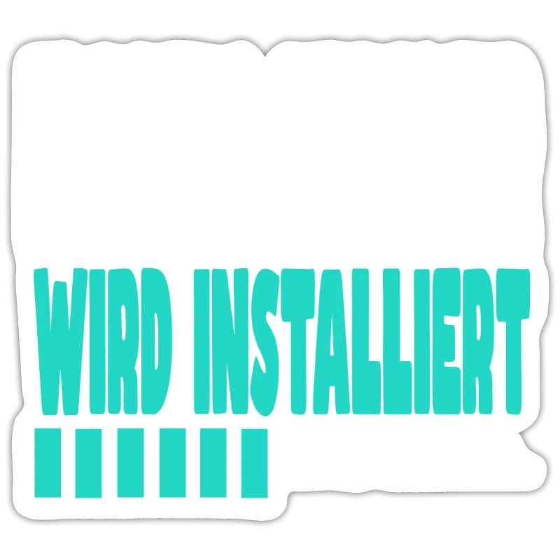 Handwerker wird installiert