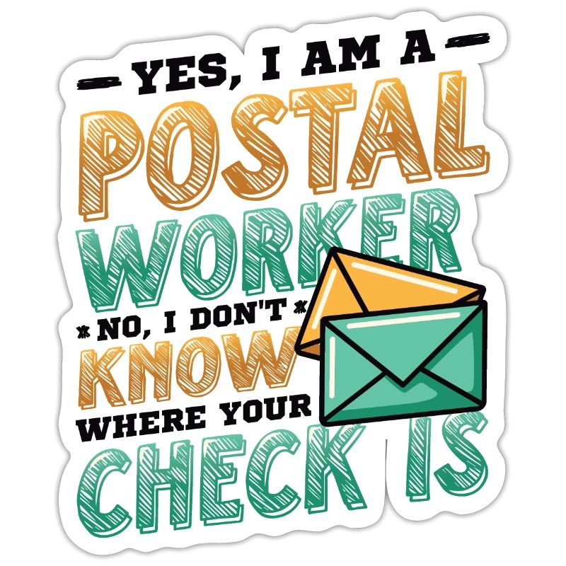 Funny postal workers post office