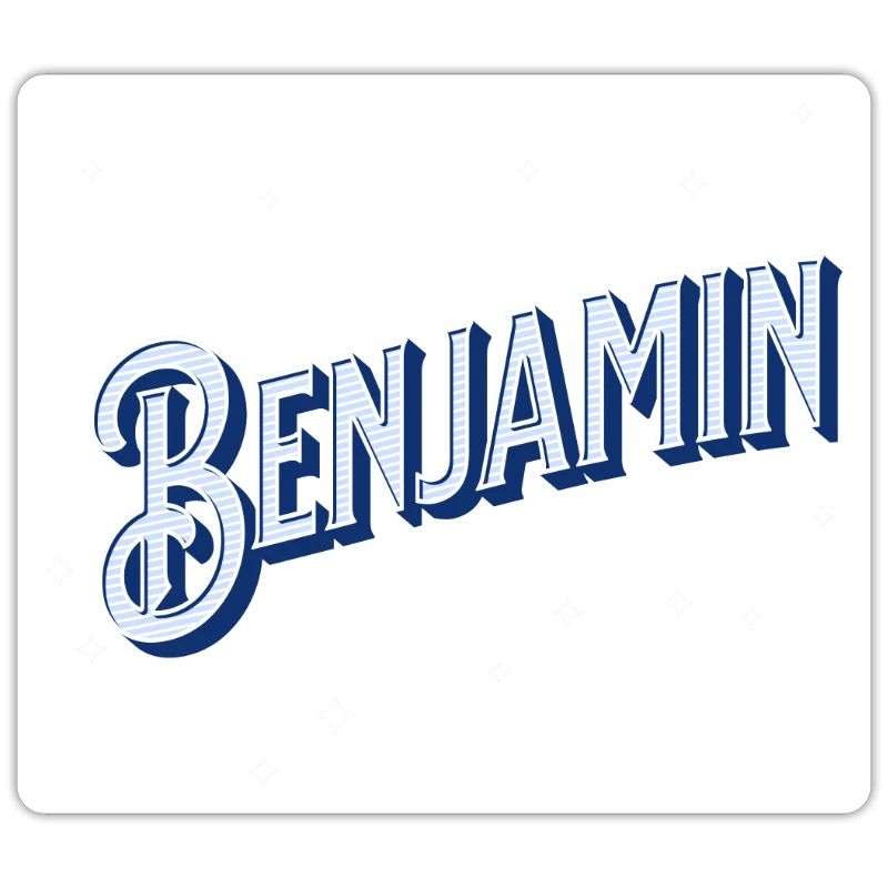 Benjamin name personalized