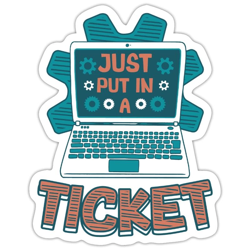 Ouvrez simplement un ticket Help Desk Tech Support