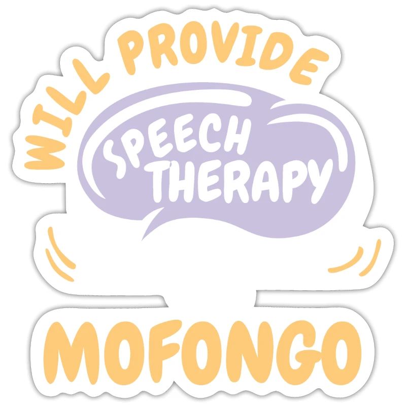 Provide Speech Therapy for Mofongo Funny Speech