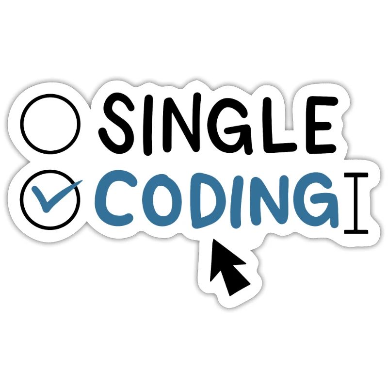 Programmierung Single Coding Software Engineer