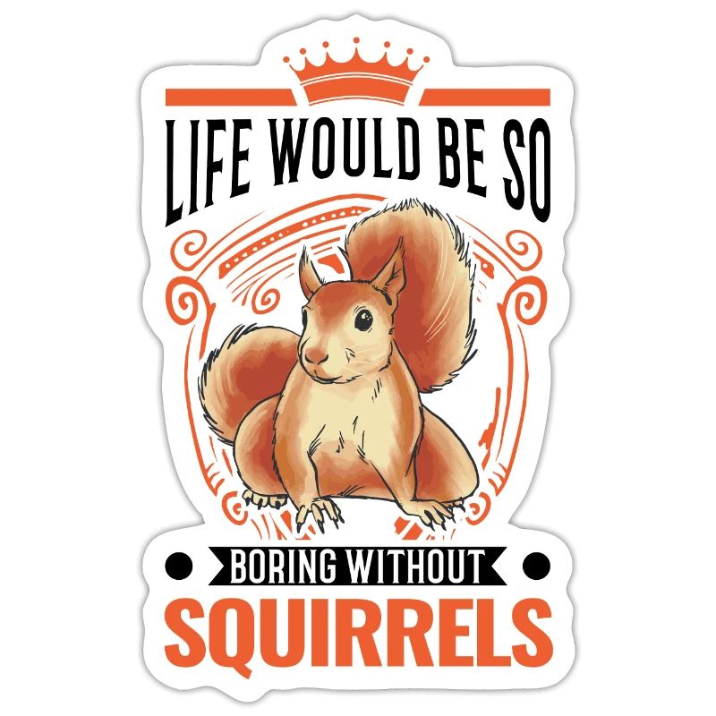 Eichhörnchen Geschenk Squirrel Grauhörnchen