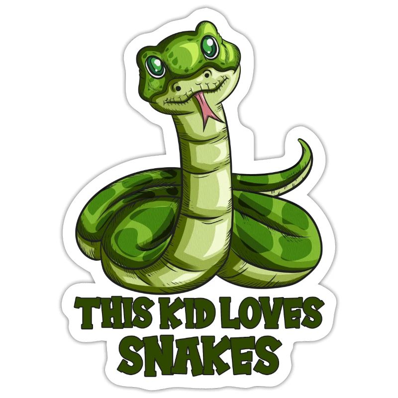Enfant Serpent Tenue Serpent Serpent Natter Python