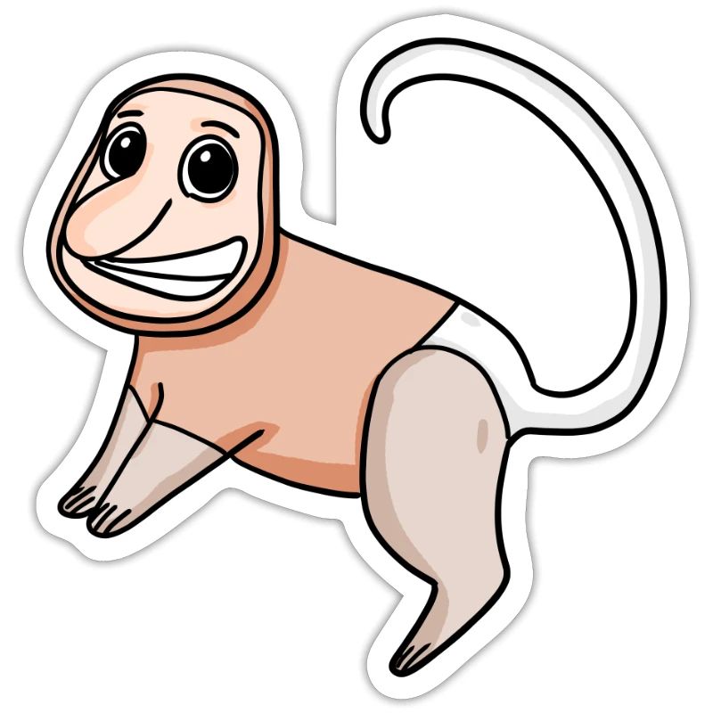 Proboscis Monkey Monkey Monkey