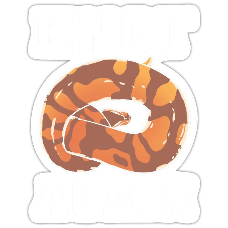 Another knot. Herpetologists. King Python