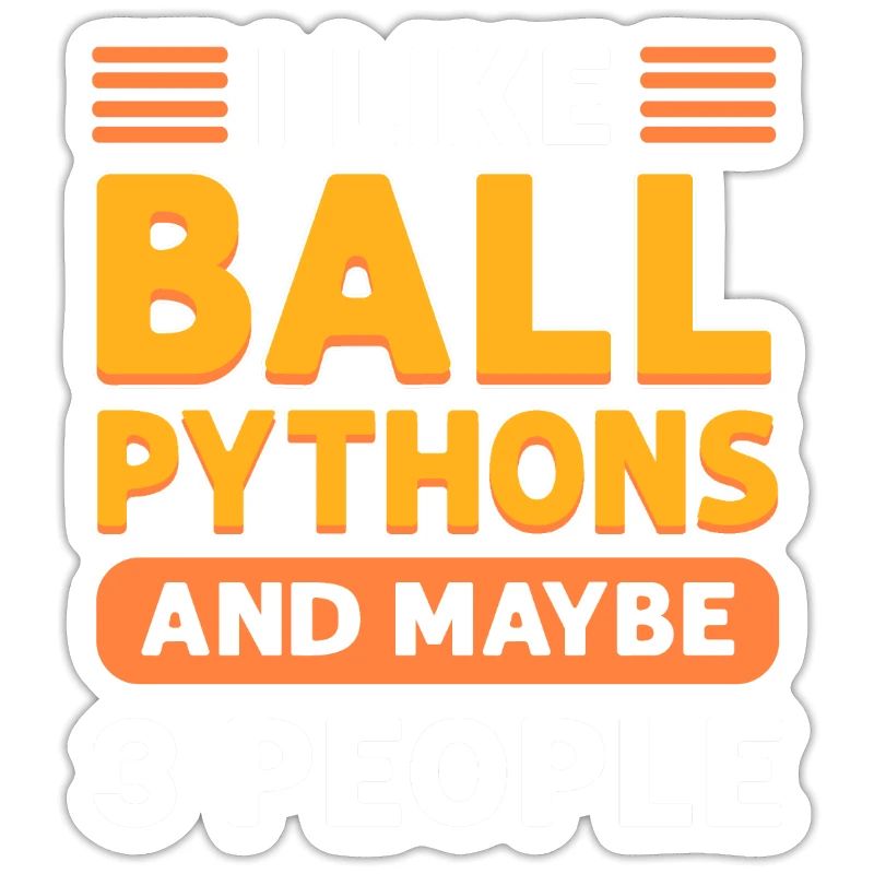 Ich Mag Kugelpythons. Königspython.